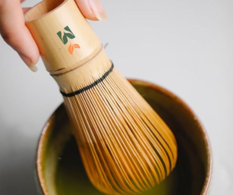 Fouet à Matcha en Bois